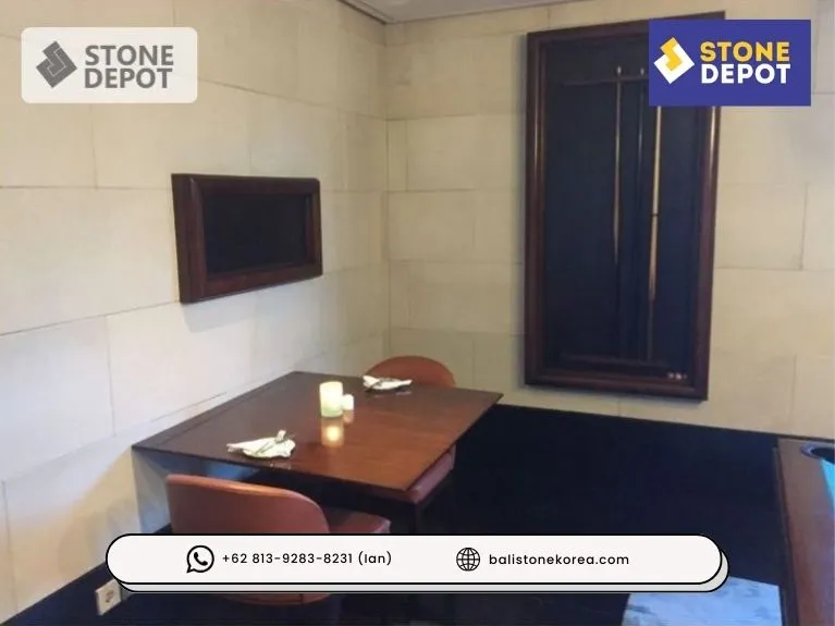 Bali Stone Wall Cladding – Bali Limestone at Sofitel Nusa Dua, Bali (1)